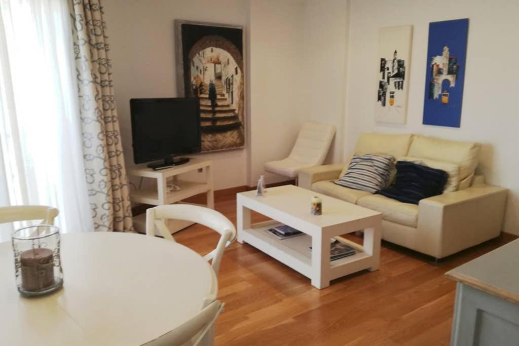 Apartamento Sanxenxo, 30 metros playa, céntrico. Exterior foto
