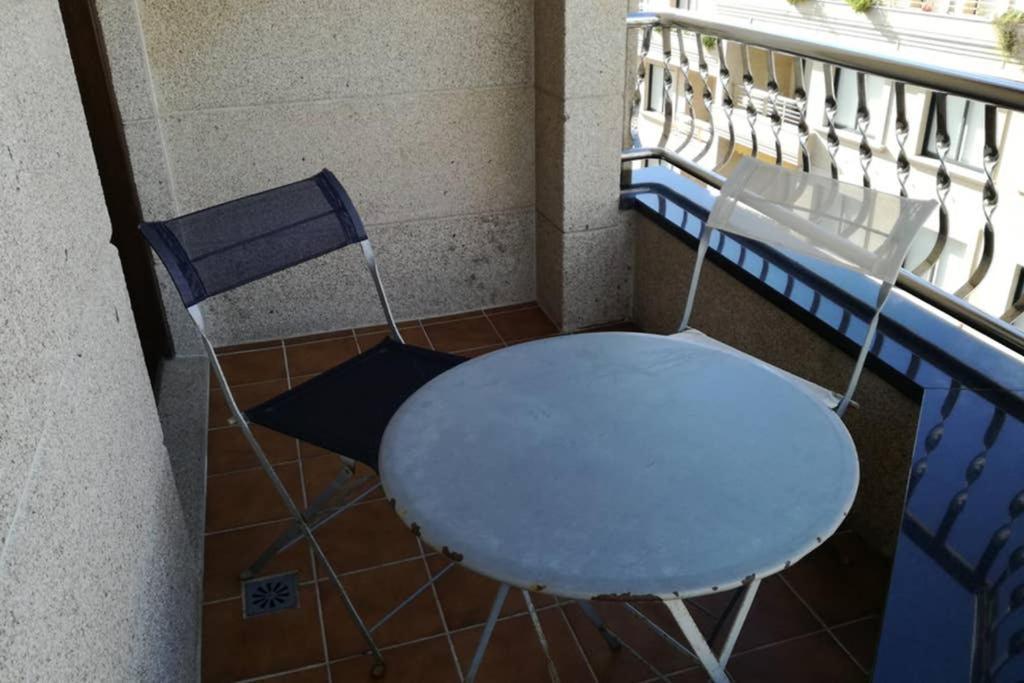 Apartamento Sanxenxo, 30 metros playa, céntrico. Exterior foto